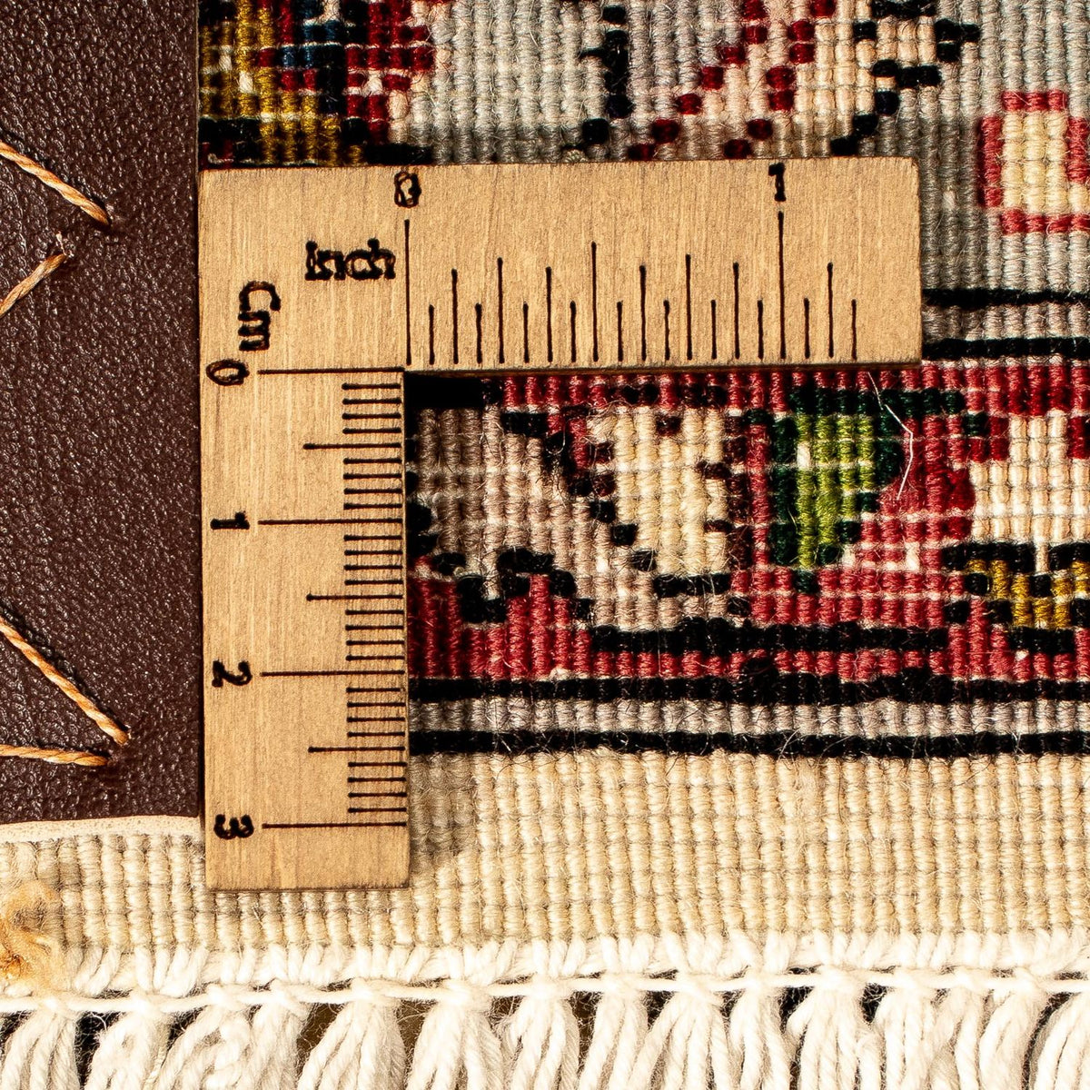 Dywan perski - Tabriz - Królewski - 359 x 248 cm - beżowy