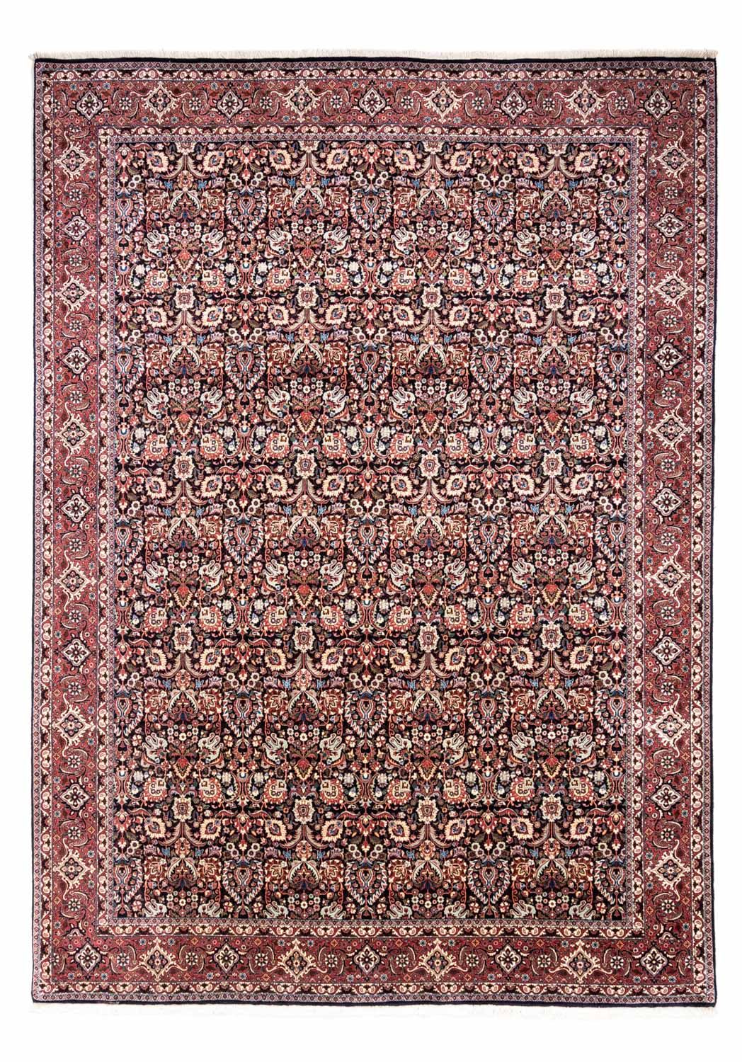 Perski dywan - Bijar - Royal - 348 x 258 cm - ciemnoniebieski