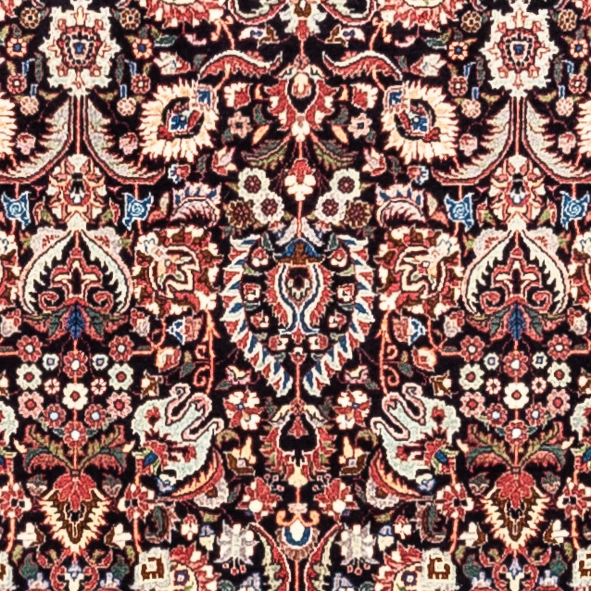 Perski dywan - Bijar - Royal - 348 x 258 cm - ciemnoniebieski