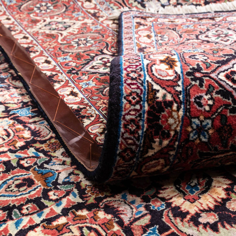 Perski dywan - Bijar - Royal - 348 x 258 cm - ciemnoniebieski