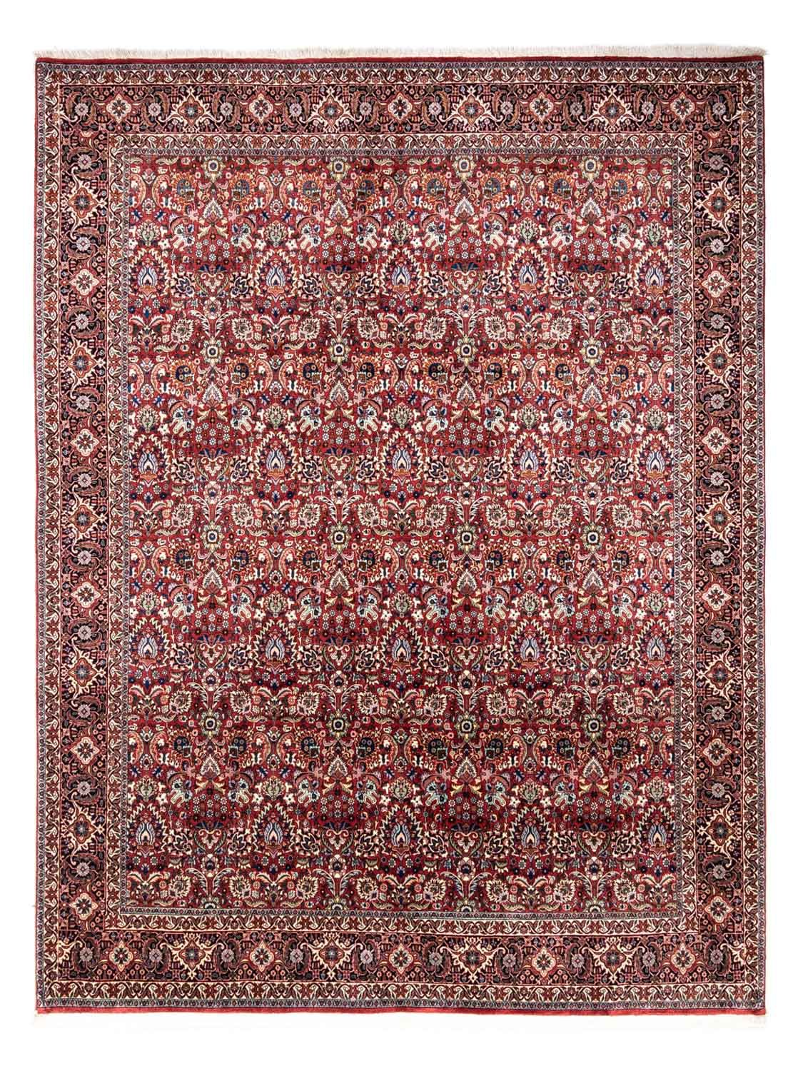 Perski dywan - Bijar - Royal - 343 x 255 cm - czerwony