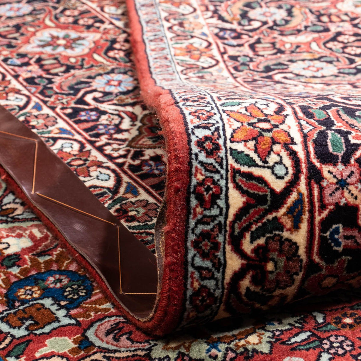 Perski dywan - Bijar - Royal - 343 x 255 cm - czerwony