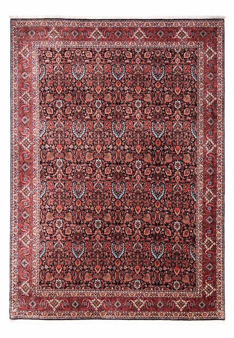 Perski dywan - Bijar - Royal - 342 x 256 cm - ciemnoniebieski