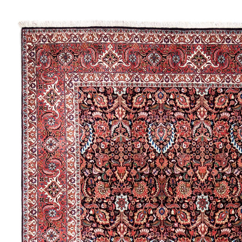 Perski dywan - Bijar - Royal - 342 x 256 cm - ciemnoniebieski