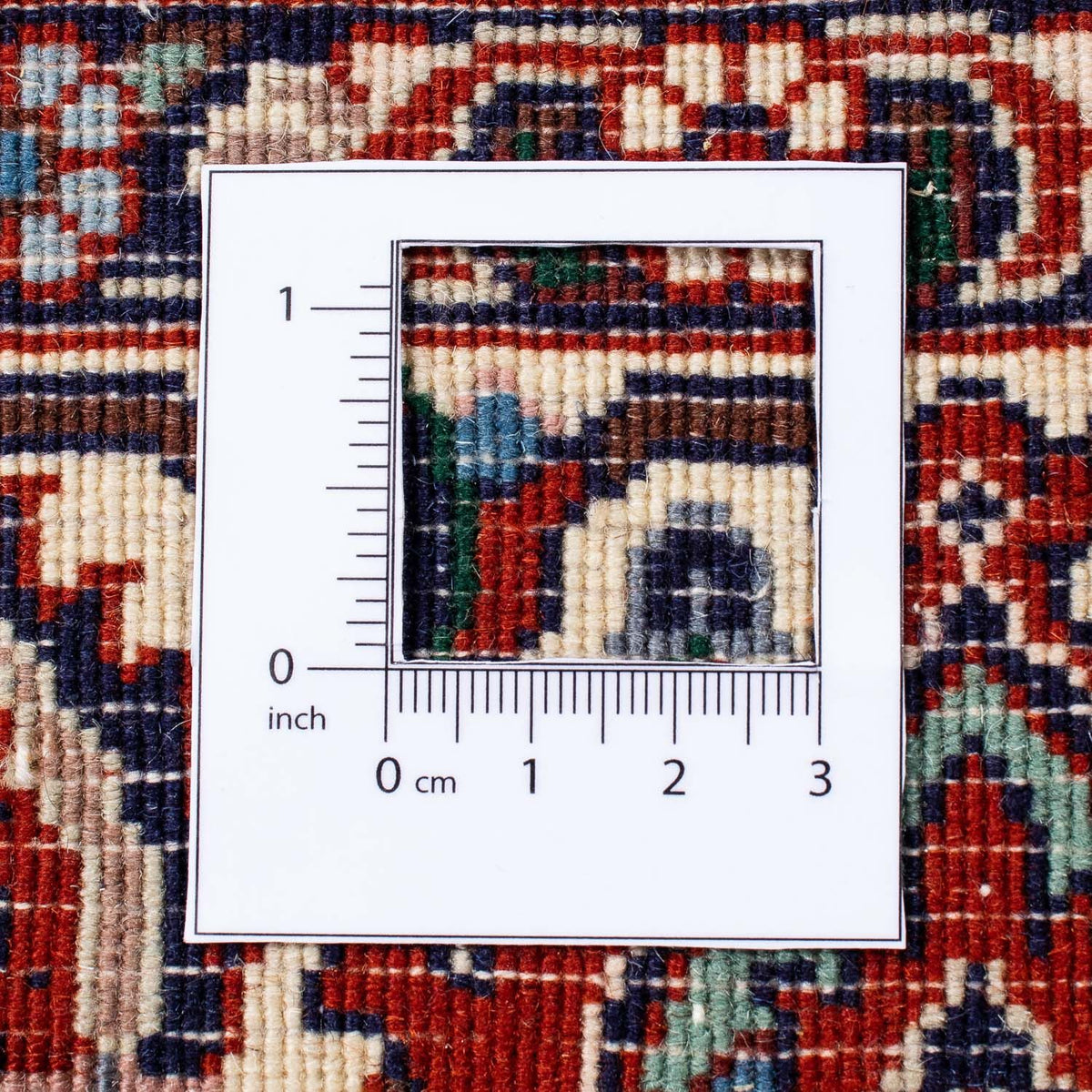 Dywan perski - Bijar - 247 x 163 cm - ciemnoniebieski