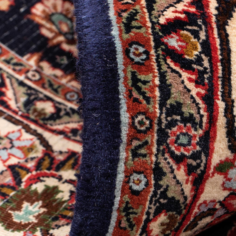 Dywan perski - Bijar - 266 x 150 cm - ciemnoniebieski