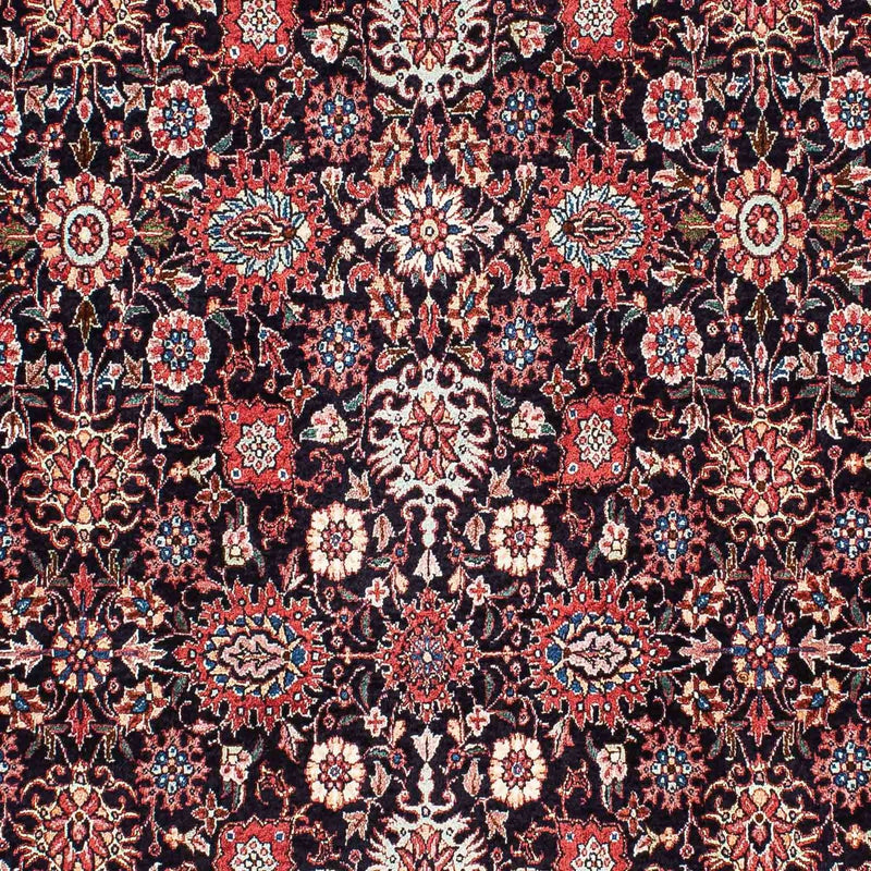 Dywan perski - Bijar - 219 x 130 cm - ciemnoniebieski