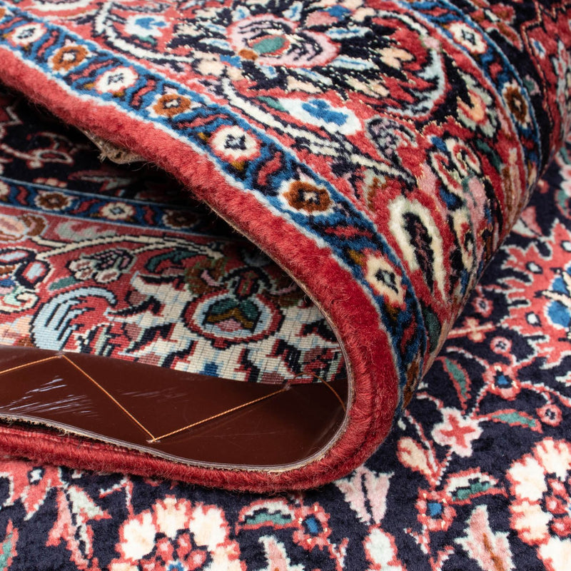 Dywan perski - Bijar - 219 x 130 cm - ciemnoniebieski