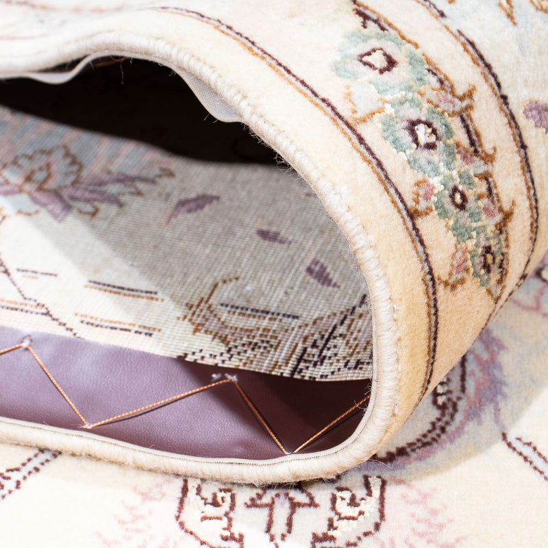 Dywan perski - Tabriz - Królewski - 239 x 163 cm - beżowy