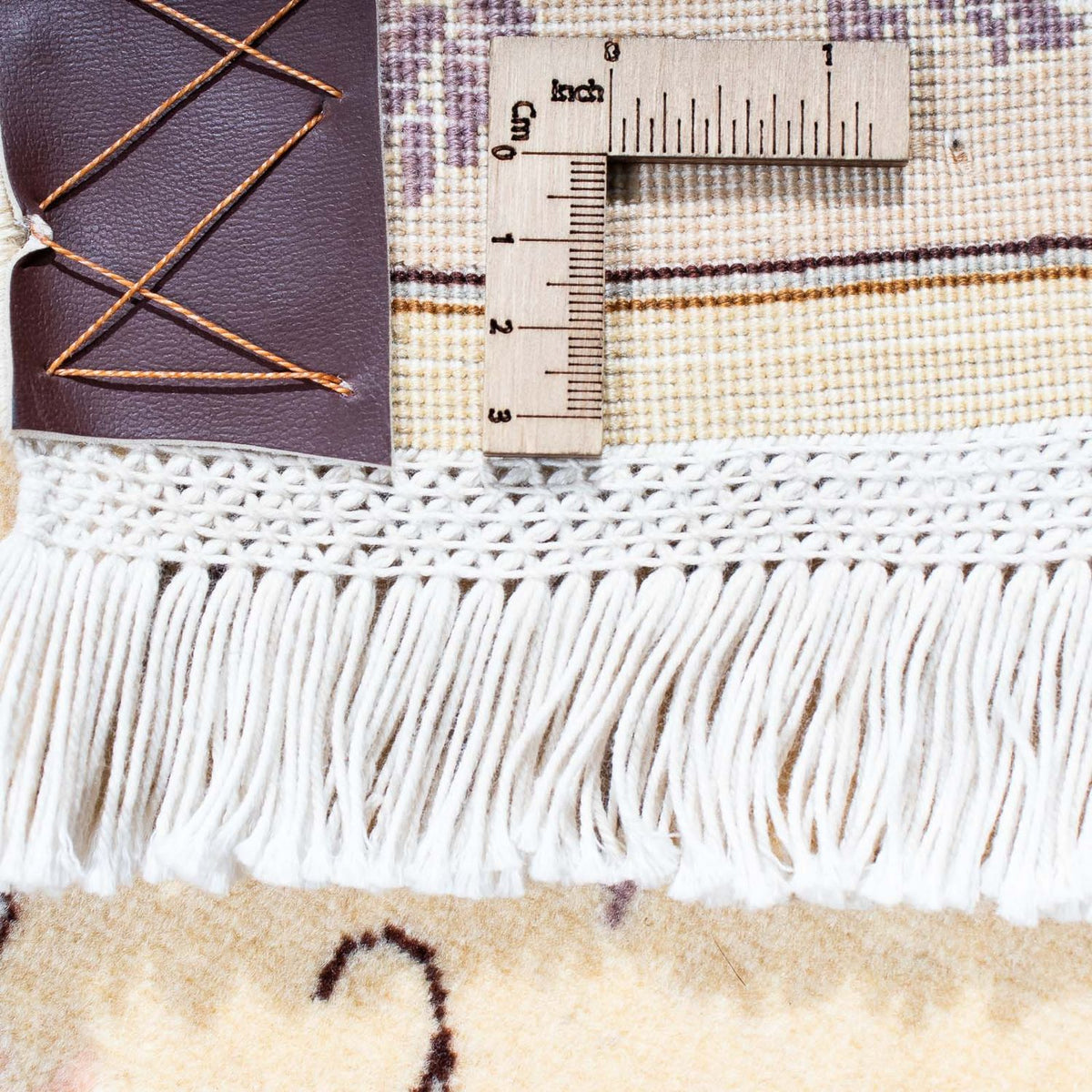 Dywan perski - Tabriz - Królewski - 239 x 163 cm - beżowy