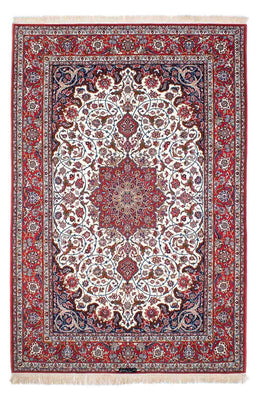 Dywan perski - Isfahan - Premium - 235 x 158 cm - beżowy