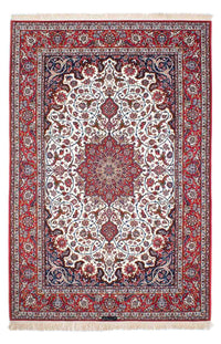 Dywan perski - Isfahan - Premium - 235 x 158 cm - beżowy