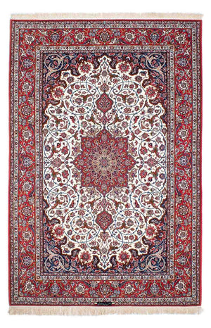 Dywan perski - Isfahan - Premium - 235 x 158 cm - beżowy