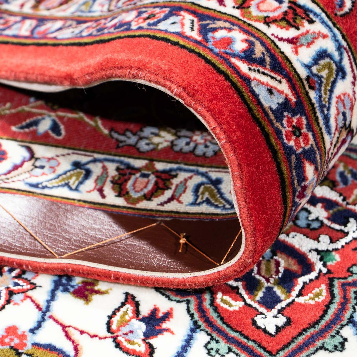 Dywan perski - Isfahan - Premium - 235 x 158 cm - beżowy