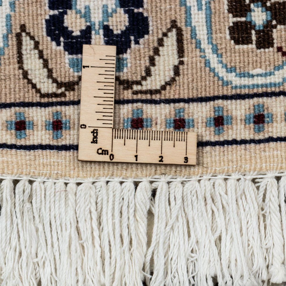 Dywan perski - Nain - Królewski - 372 x 248 cm - beżowy