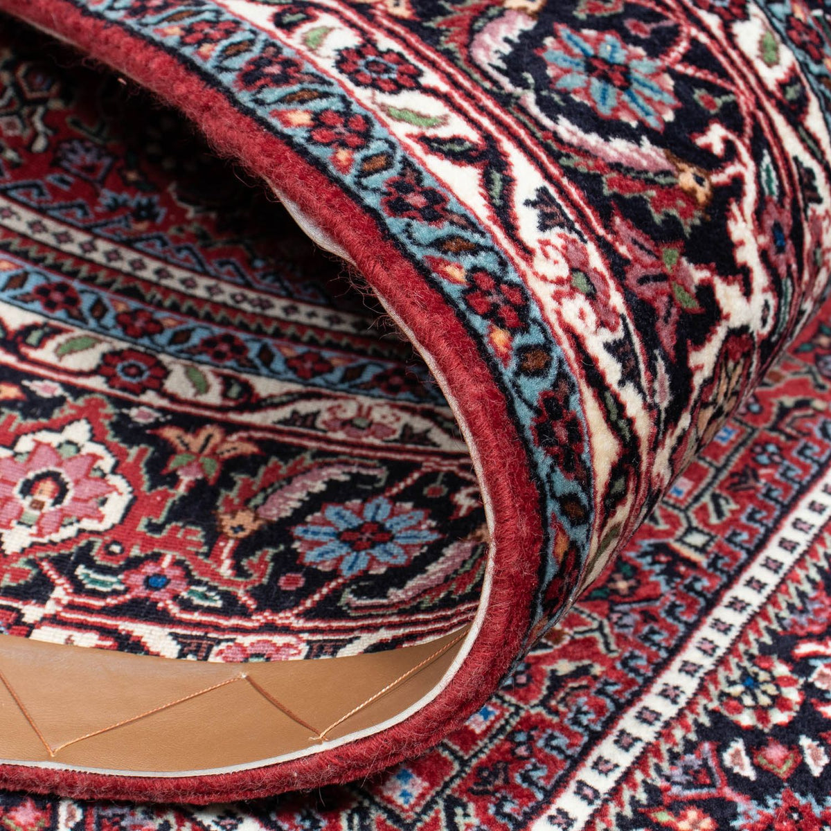 Dywan perski - Bijar - 201 x 132 cm - beżowy