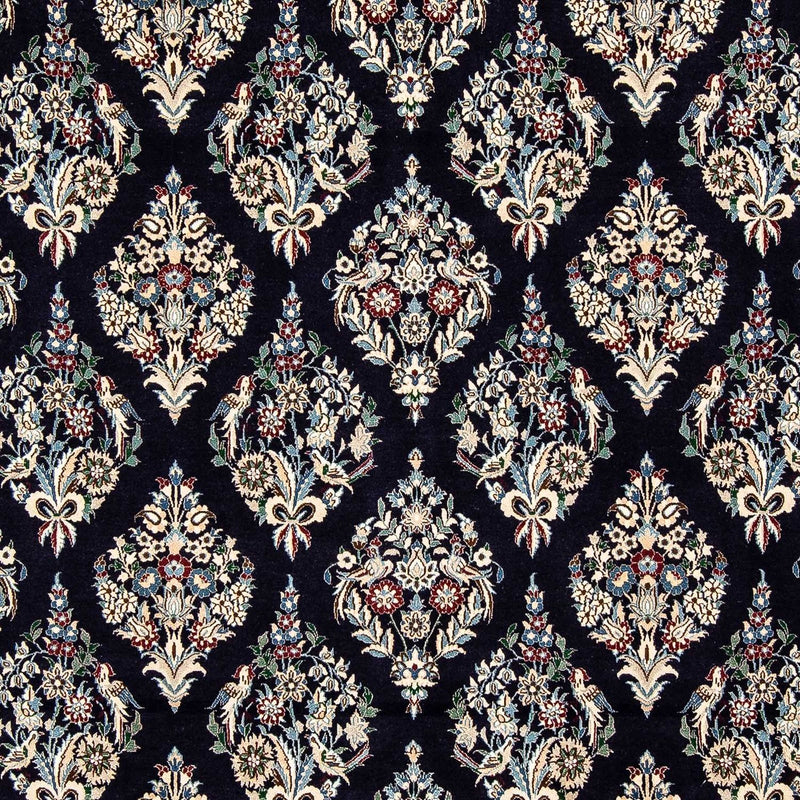 Dywan perski - Nain - Premium - 300 x 207 cm - ciemnoniebieski