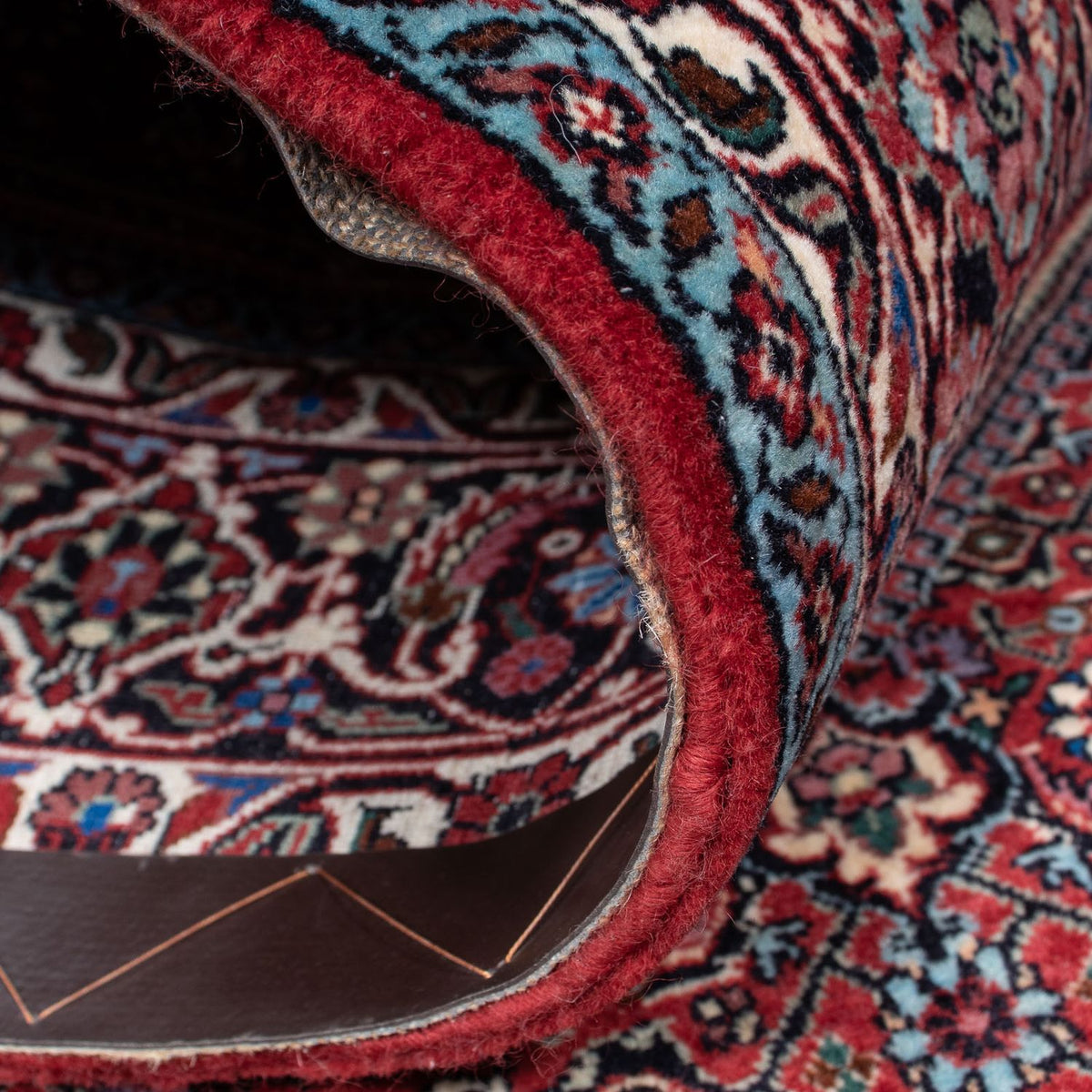 Dywan perski - Bijar - 203 x 130 cm - jasna czerwień