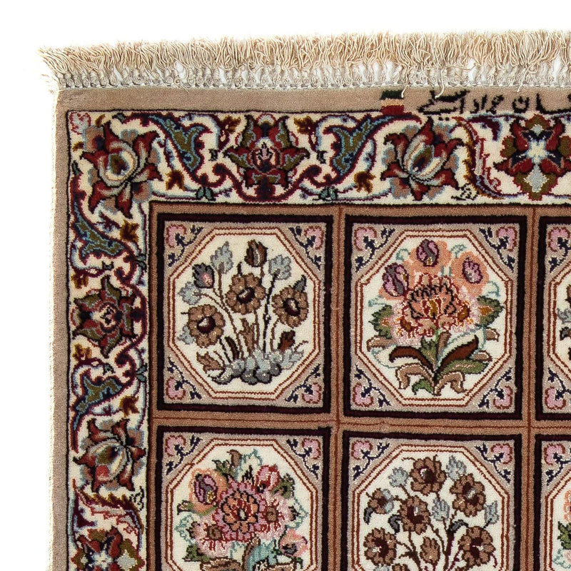 Dywan perski - Isfahan - Premium - 103 x 70 cm - jasnobrązowy