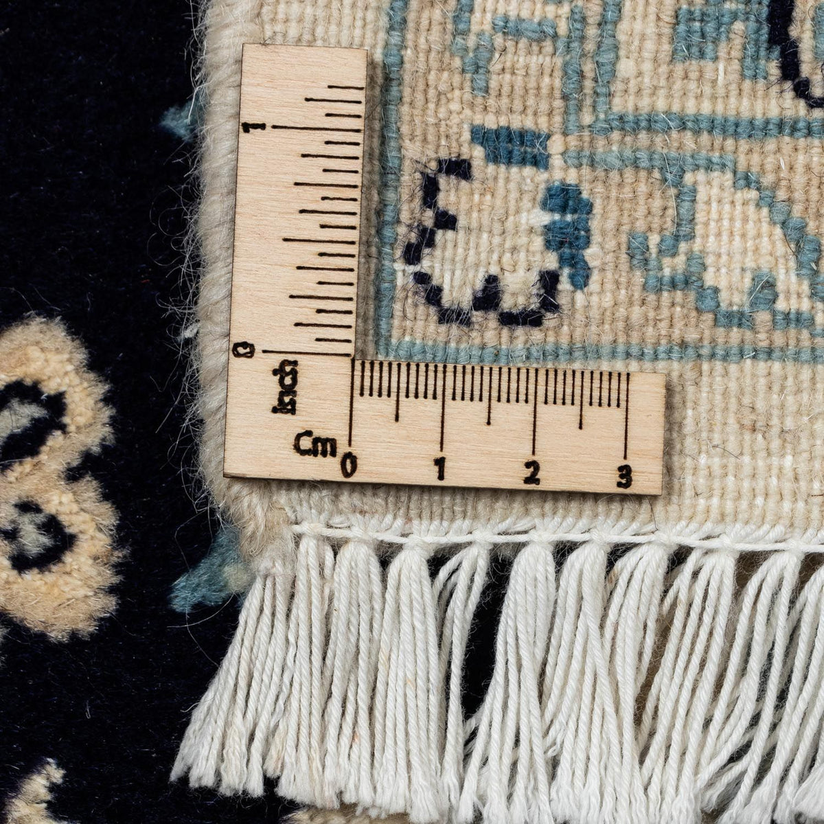 Dywan perski - Nain - Królewski - 298 x 252 cm - czarny