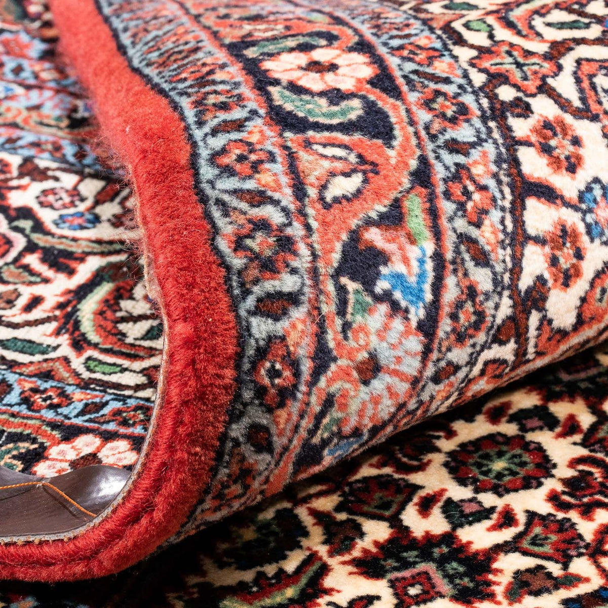 Dywan perski - Bijar - 358 x 255 cm - jasna czerwień