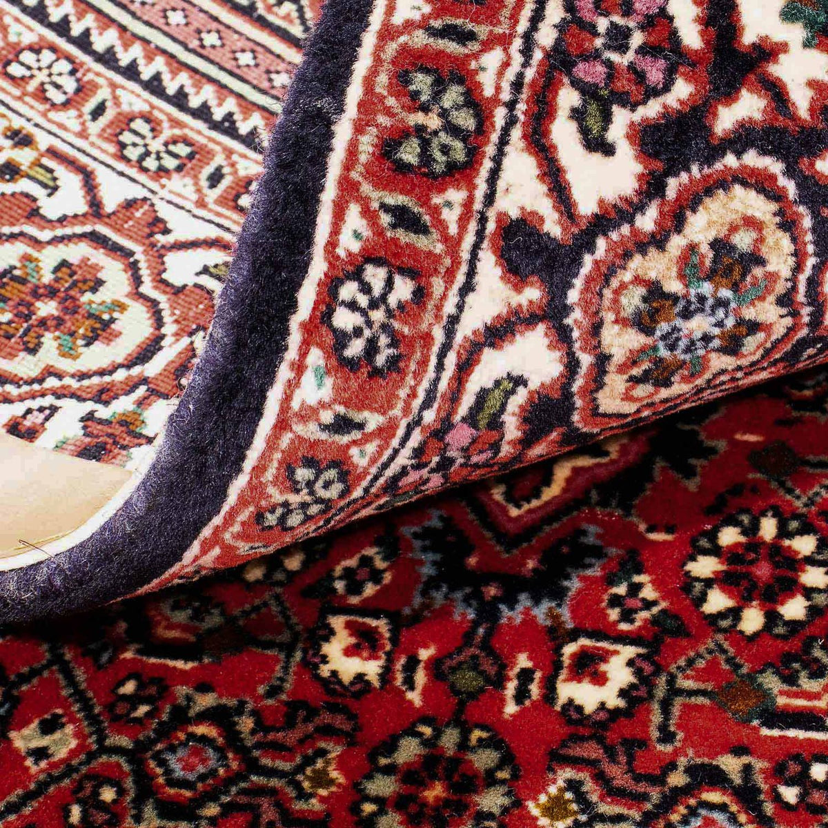 Dywan perski - Bijar - 183 x 110 cm - jasna czerwień