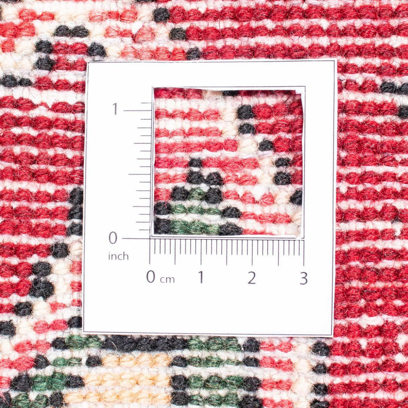 Perski dywan - Nomadyczny - 306 x 208 cm - czerwony