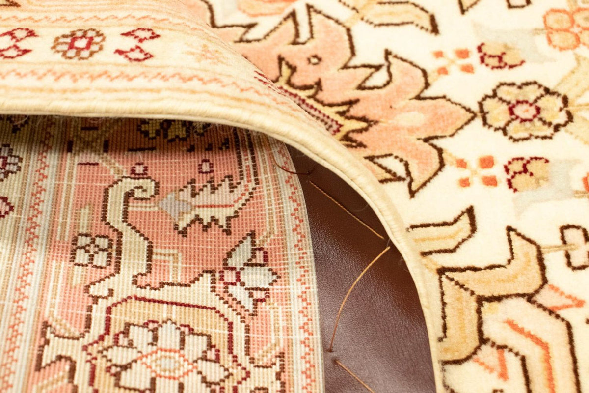 Dywan perski - Tabriz - Królewski - 155 x 100 cm - beżowy