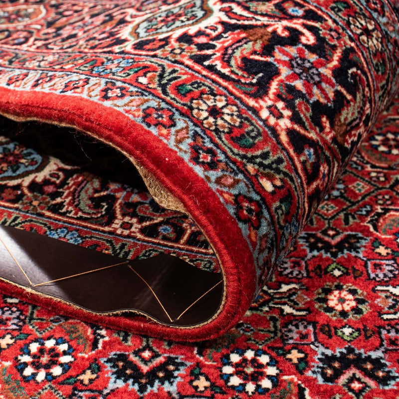 Dywan perski - Bijar - 245 x 172 cm - ciemna czerwień