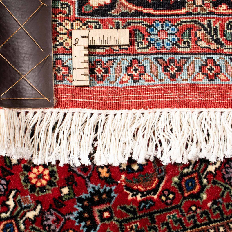 Dywan perski - Bijar - 245 x 172 cm - ciemna czerwień