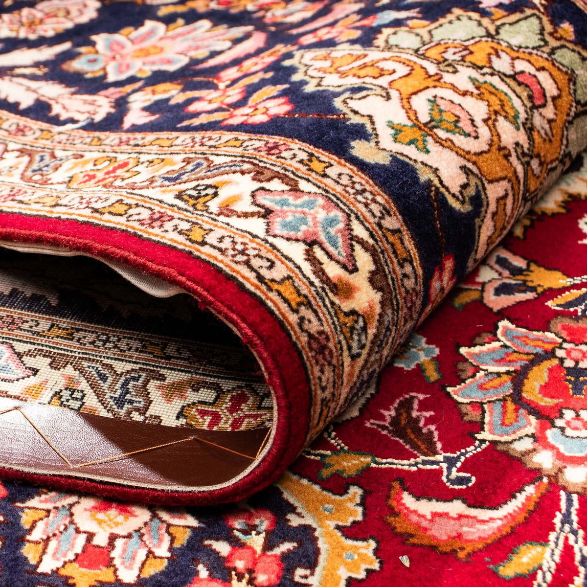 Dywan perski - Tabriz - Królewski - 303 x 209 cm - ciemna czerwień