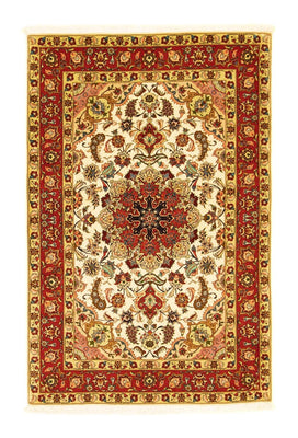 Dywan perski - Tabriz - Królewski - 158 x 103 cm - beżowy