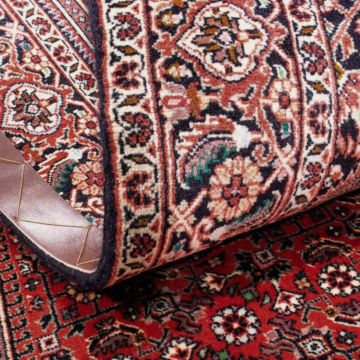 Dywan perski - Bijar - 181 x 109 cm - jasna czerwień