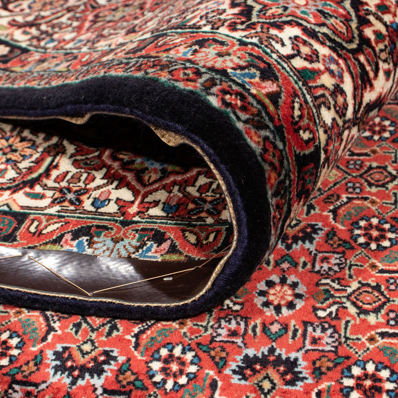 Dywan perski - Bijar - 307 x 208 cm - ciemna czerwień