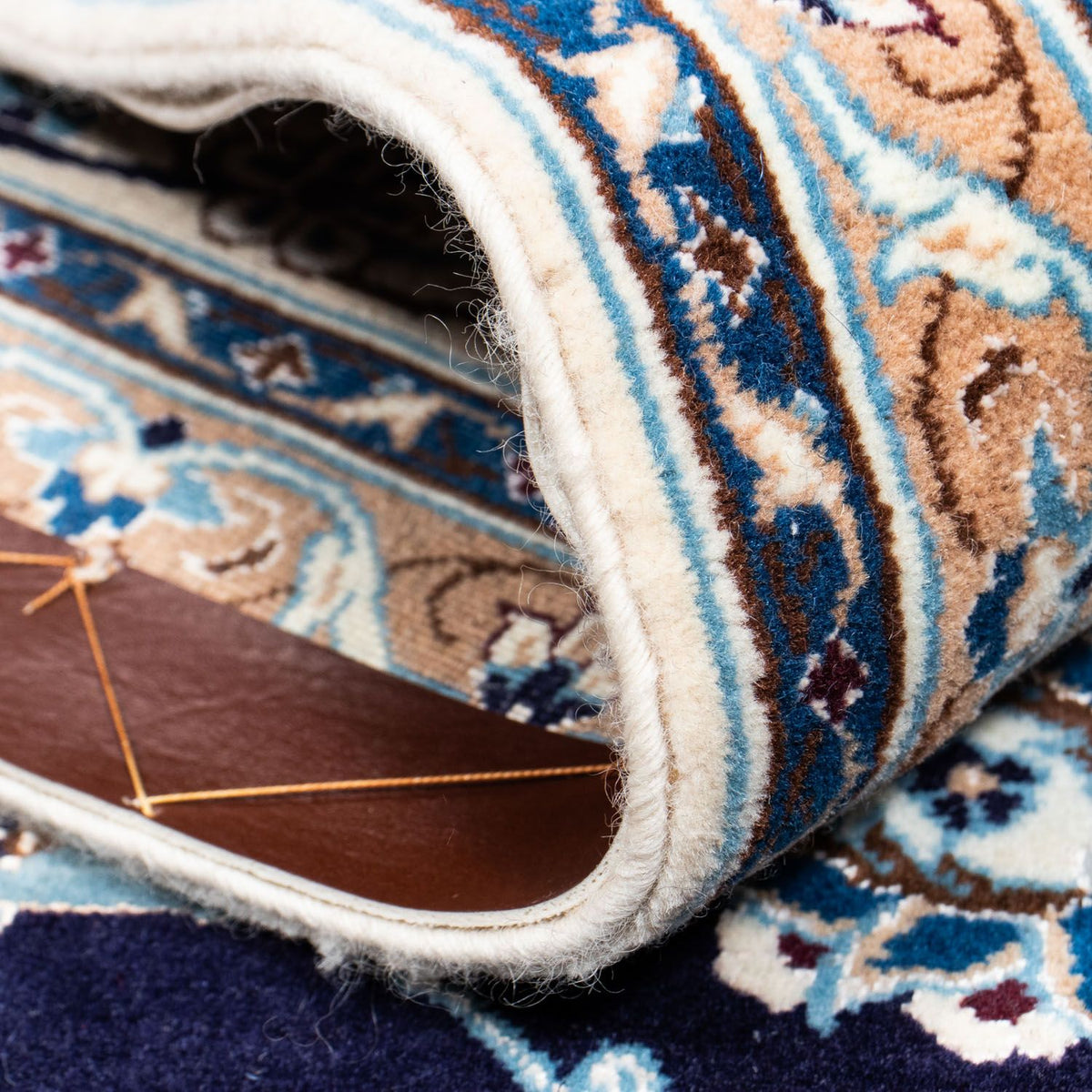 Dywan perski - Nain - Królewski - 308 x 208 cm - czarny