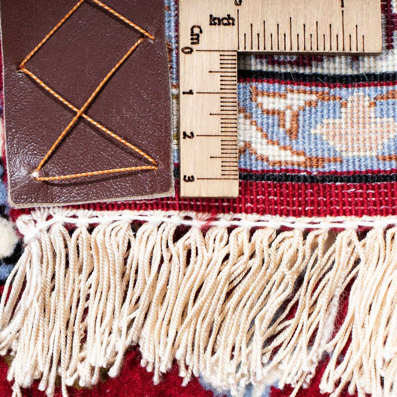 Dywan perski - Isfahan - Premium - 227 x 164 cm - ciemna czerwień