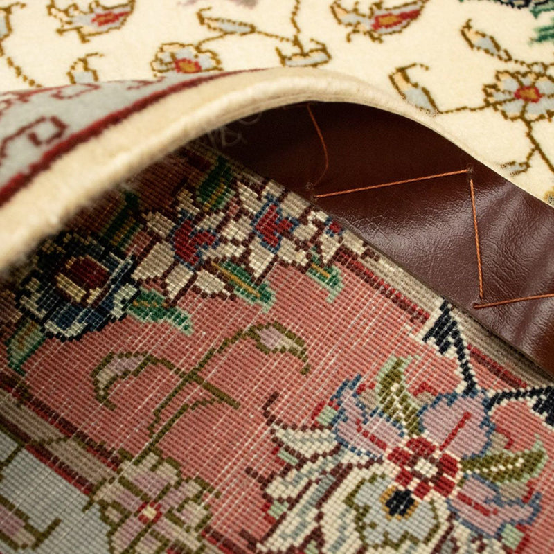 Dywan perski - Tabriz - Królewski - 152 x 102 cm - beżowy