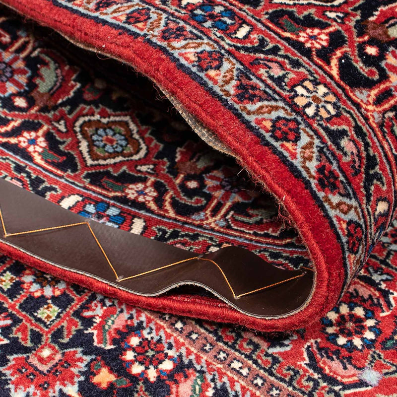 Dywan perski - Bijar - 206 x 132 cm - ciemna czerwień