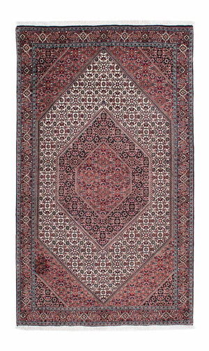 Biegacz Dywan perski - Bijar - 221 x 128 cm - beżowy