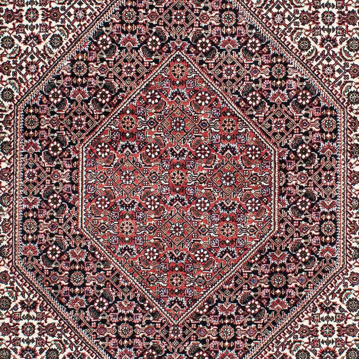 Biegacz Dywan perski - Bijar - 221 x 128 cm - beżowy