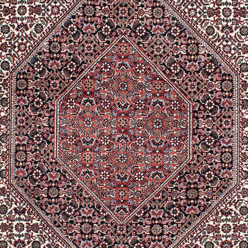 Biegacz Dywan perski - Bijar - 221 x 128 cm - beżowy