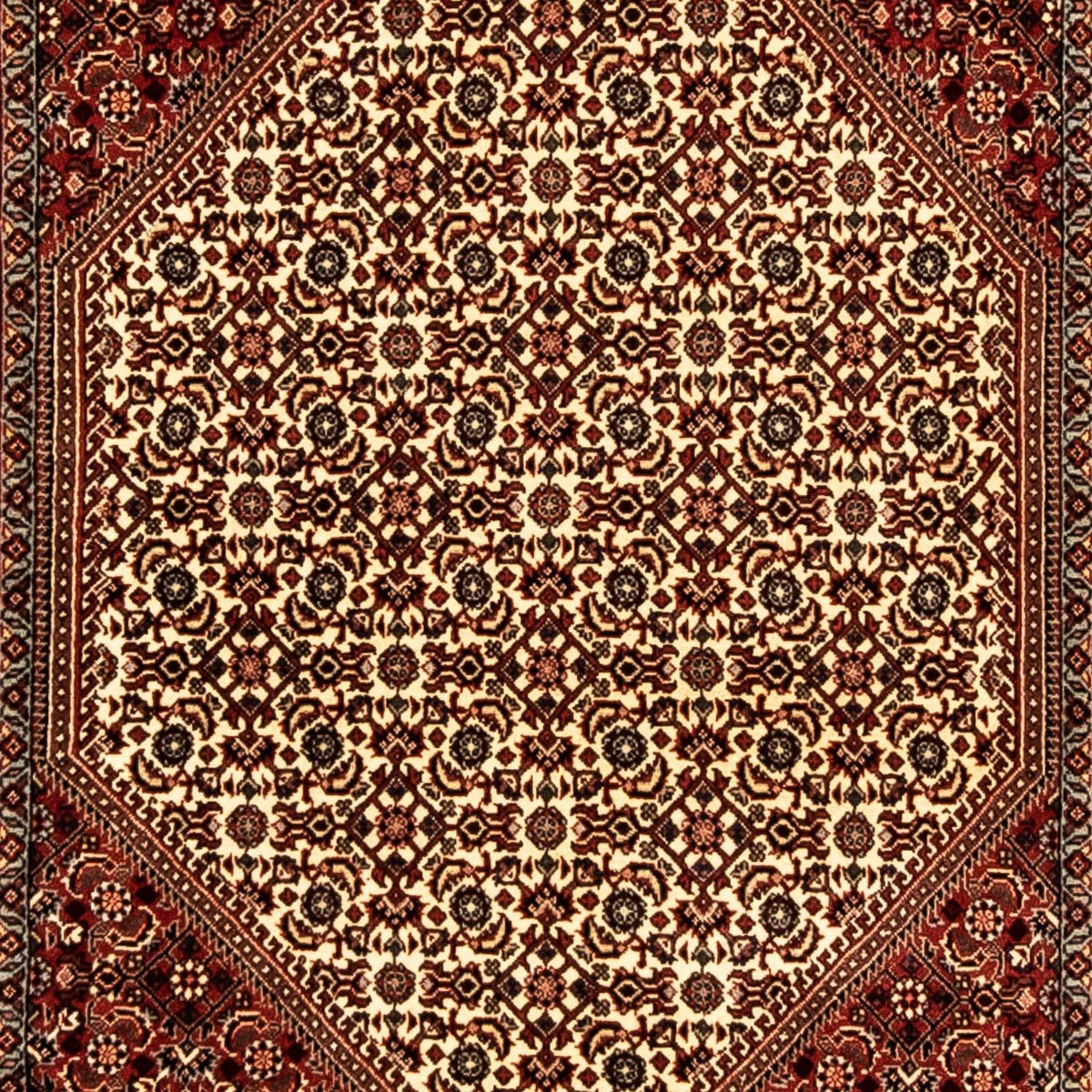 Biegacz Dywan perski - Bijar - 308 x 85 cm - wielokolorowy