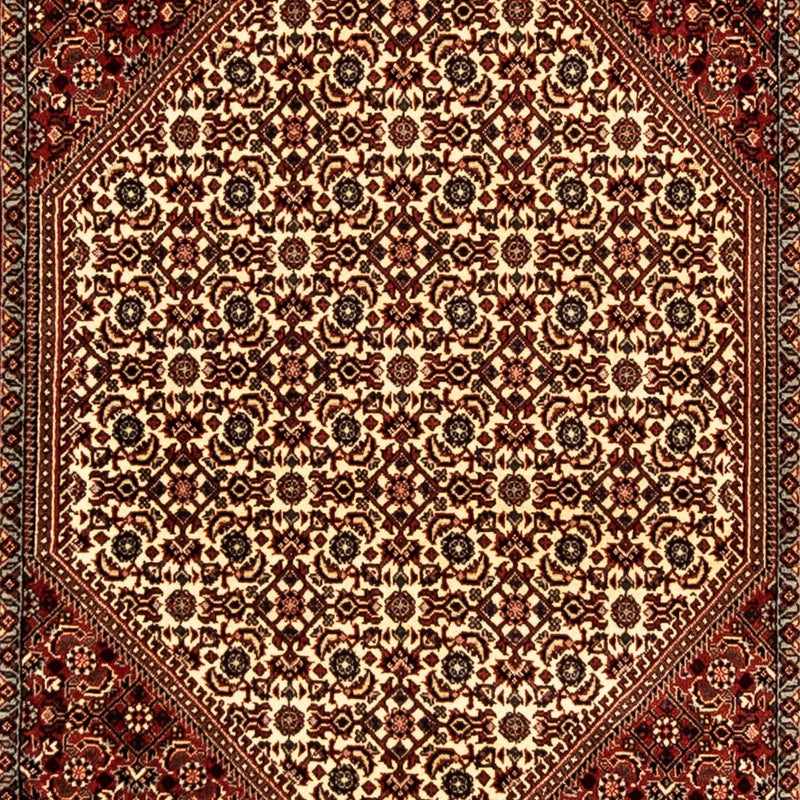Biegacz Dywan perski - Bijar - 308 x 85 cm - wielokolorowy