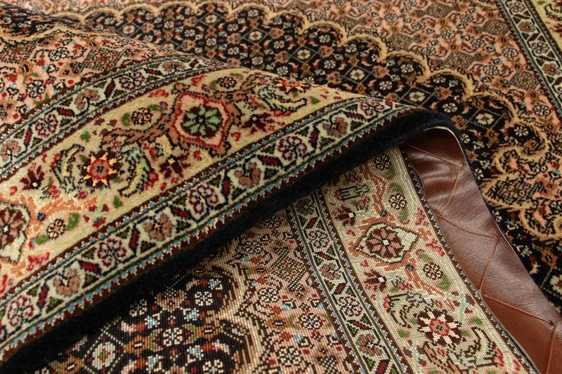 Dywan perski - Tabriz - Królewski - 142 x 103 cm - ciemnoniebieski