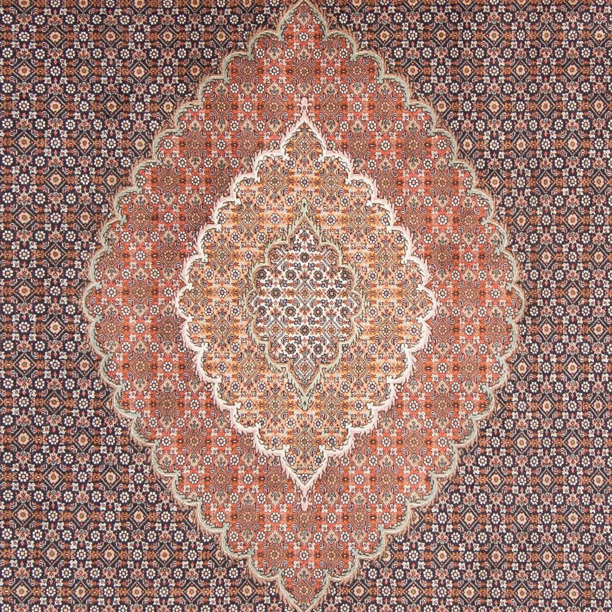 Dywan perski - Tabriz - 310 x 202 cm - ciemnoniebieski