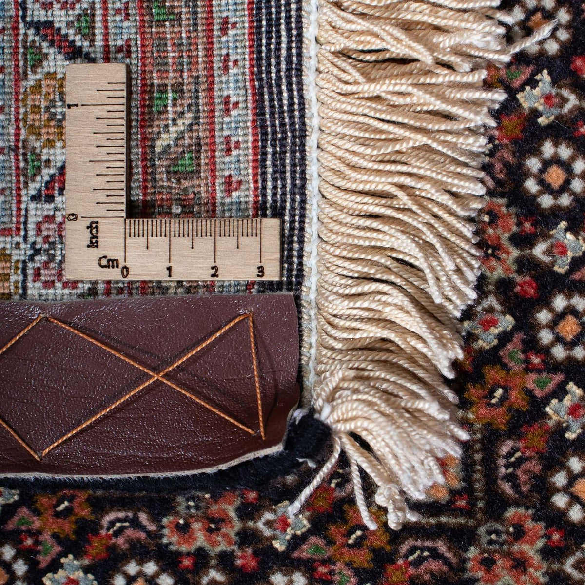 Dywan perski - Tabriz - 310 x 202 cm - ciemnoniebieski