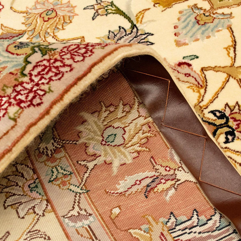 Dywan perski - Tabriz - Królewski - 150 x 101 cm - beżowy