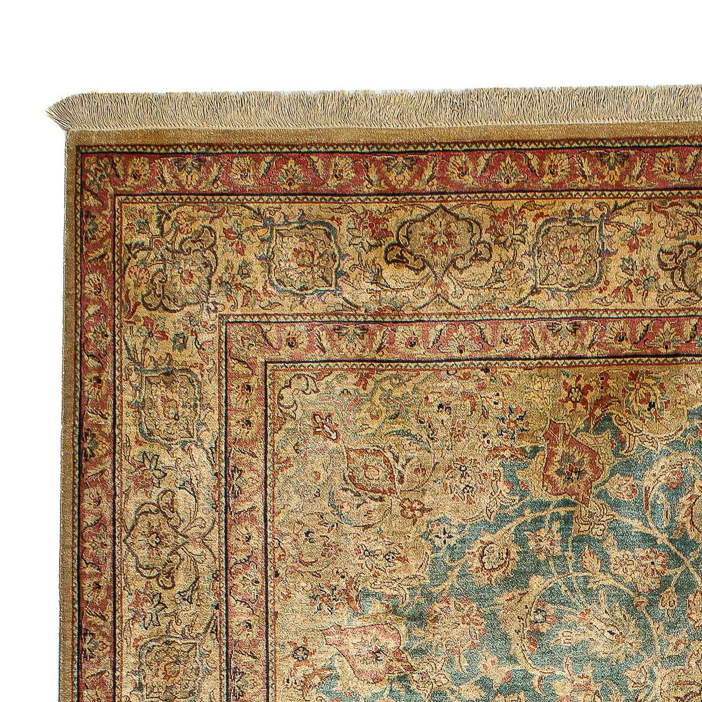 Qom jedwab Dywan 216x132cm - Dywan perski