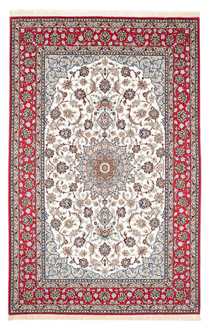 Dywan perski - Isfahan - Premium - 238 x 158 cm - beżowy
