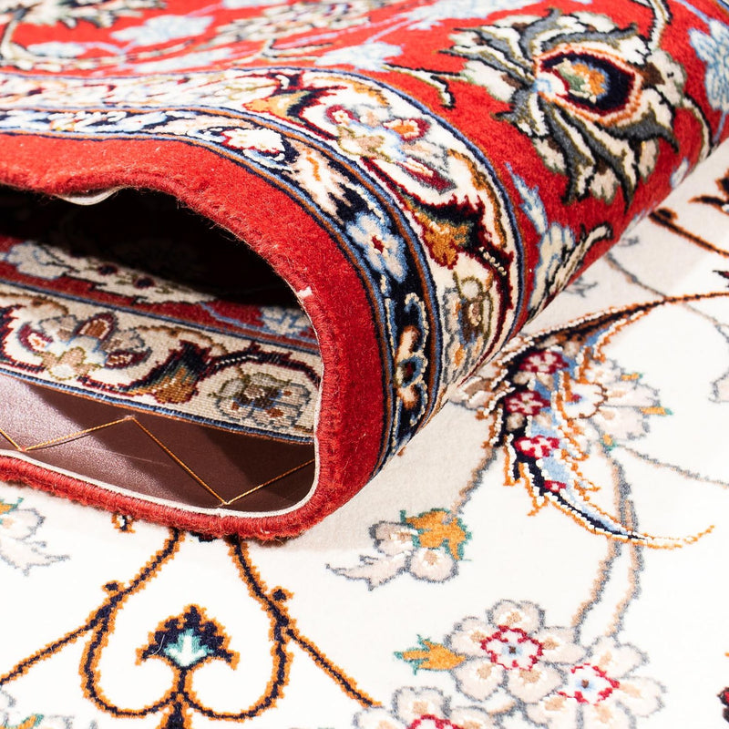 Dywan perski - Isfahan - Premium - 238 x 158 cm - beżowy